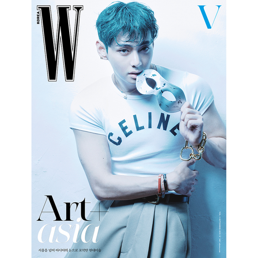 (PRE-ORDER 2025-09-03) Magazine W Korea - 2025.09 x V (BTS) (6 Cover).