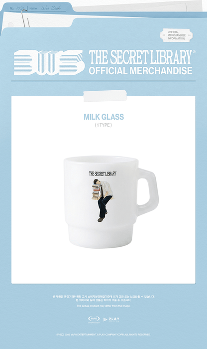 (PRE-ORDER 2026-09-07) BYEON WOO SEOK BWS - Milk Glass