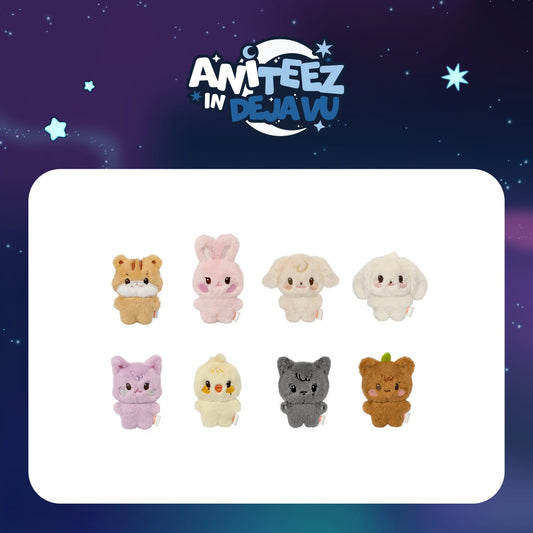 (PRE-ORDER 2026-11-15) ATEEZ x ANITEEZ - POP-UP [ANITEEZ IN DEJA VU] TINY ANITEEZ MINI DOLL (POB Included Based on Order Amount)