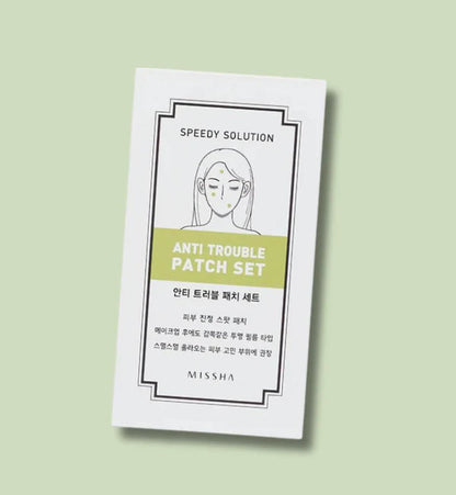 MISSHA - Speedy Solution Anti Trouble Patch Set (8 sheets - 96 pcs)