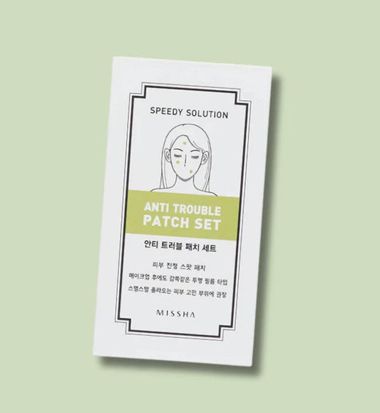 MISSHA - Speedy Solution Anti Trouble Patch Set (8 sheets - 96 pcs)