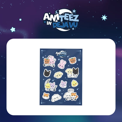 (PRE-ORDER 2026-11-15) ATEEZ x ANITEEZ - POP-UP [ANITEEZ IN DEJA VU] WATER 3D STICKE (POB Included Based on Order Amount)