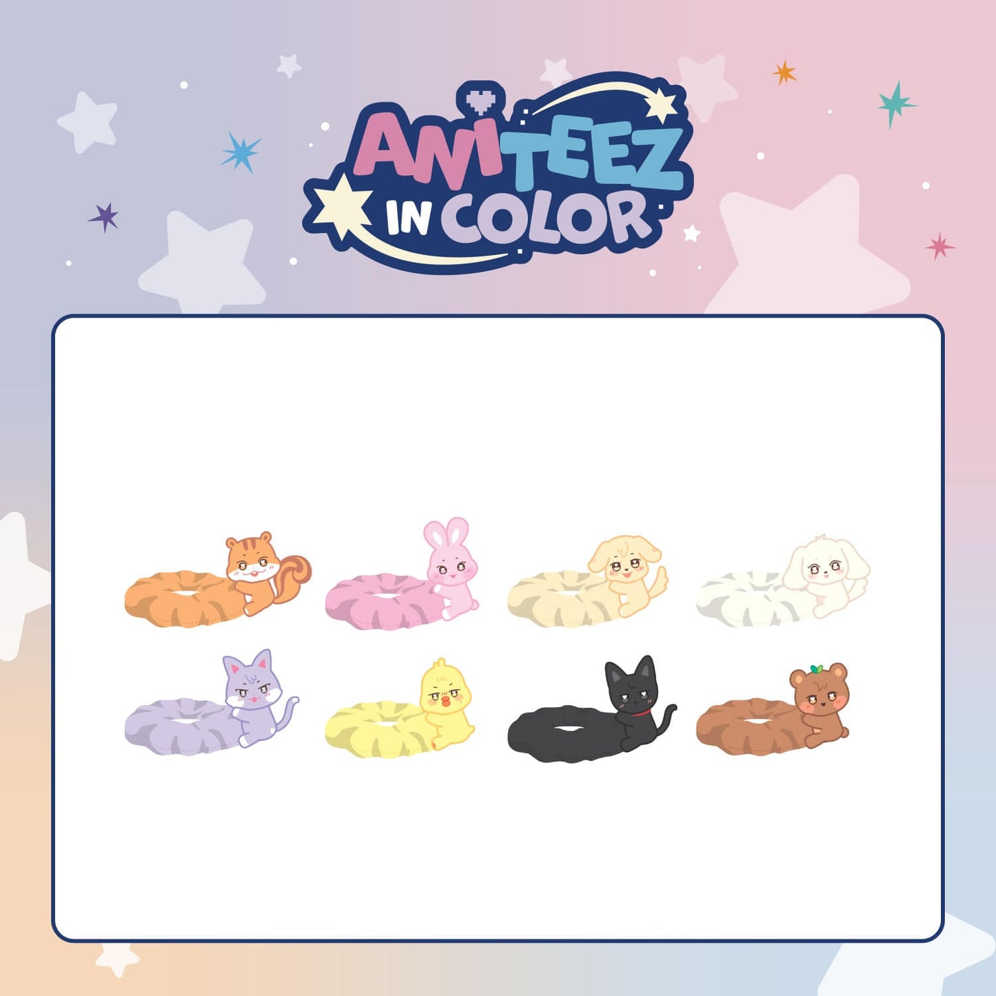 (PRE-ORDER 2026-08-31) ATEEZ x ANITEEZ - POP-UP STORE MD [ANITEEZ IN COLOR] LIGHT STICK STRAP (8 Versions)(POB Included Based on Order Amount)