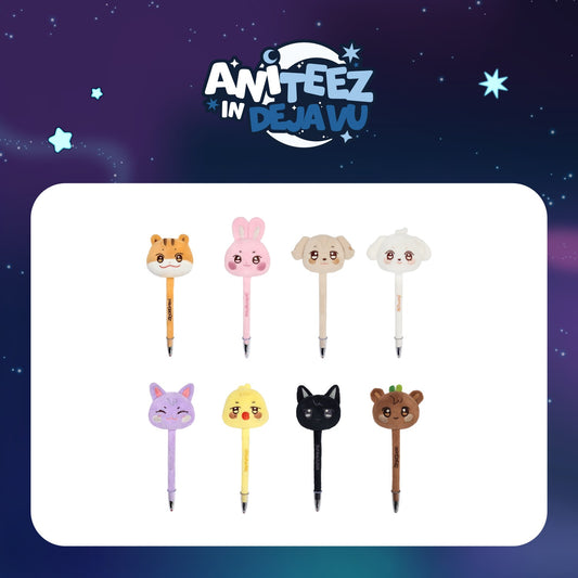 (PRE-ORDER 2026-11-15) ATEEZ x ANITEEZ - POP-UP [ANITEEZ IN DEJA VU] PLUSH BALL PEN (POB Included Based on Order Amount)