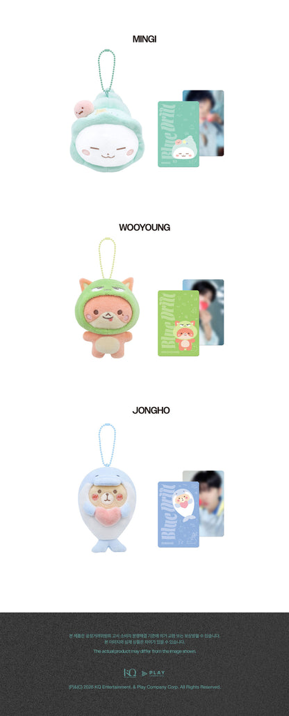 (PRE-ORDER 2026-12-15) ATEEZ - [ATEEZ 8th Anniversity Exhibition: Blue Drift] Plush Sea Collection (8 Versions)(🎁POB Included Based on Order Amount)