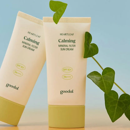 Goodal - Heartleaf Calming Mineral Filter Sun Cream (50 mL)