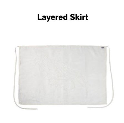 BTS - 5th Album [ARIRANG] Official Merch (Layered Skirt)(POB Photocard Included).