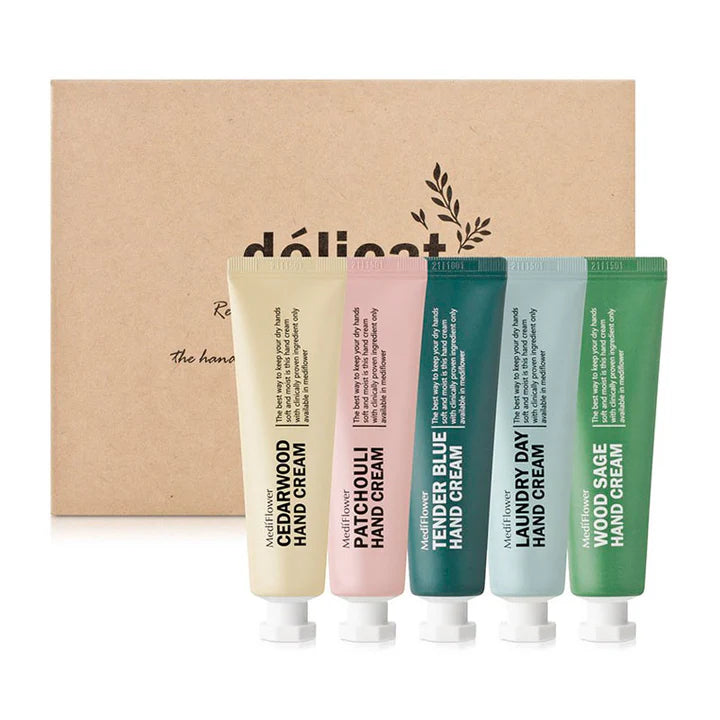 MediFlower - Délicat Hand Cream Set (5 pcs)