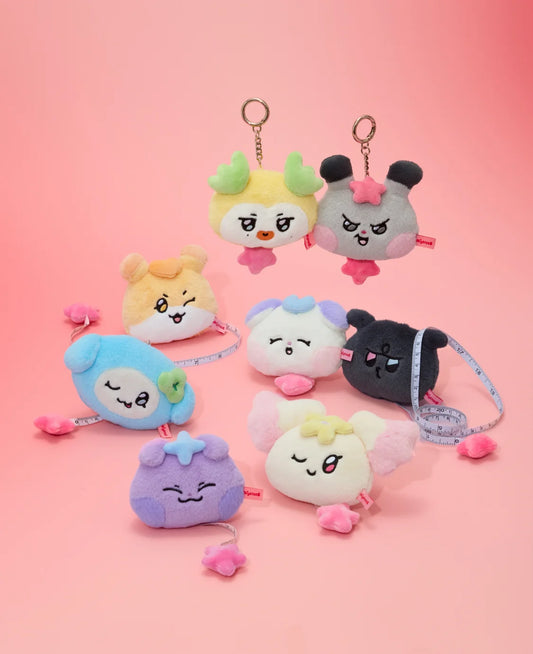 MIGHTEEZ(ATEEZ) - [MIGHTEEZ Rock The Stage] PLUSH TAPE MEASURE (8 Versions)(LINE FRIENDS SQUARE MERCH)