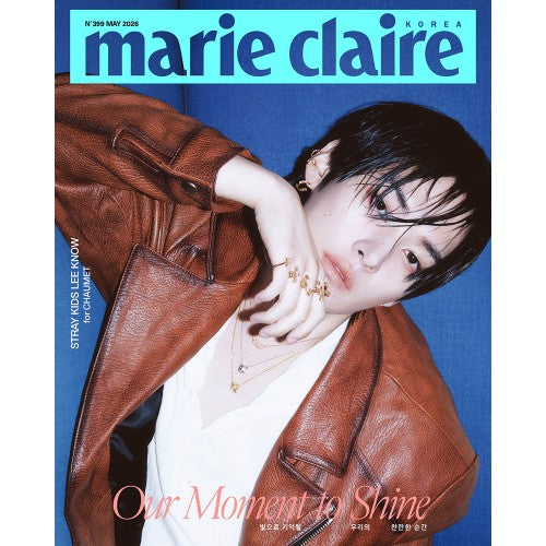 (PRE-ORDER 2026-04-24) Marie Claire - 2026.05 x Lee Konw(Stray Kids)(3 Covers)(Magazine).