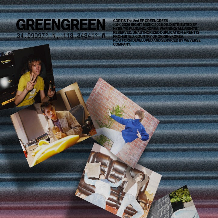 (PRE-ORDER 2026-05-04) CORTIS - The 2nd EP [GREENGREEN] Weverse Albums Version (4 Versions) Random 1ea (Weverse Shop POB Included)
