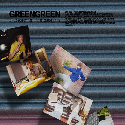 (PRE-ORDER 2026-05-04) CORTIS - The 2nd EP [GREENGREEN] Weverse Albums Version (4 Versions) Random 1ea (Weverse Shop POB Included)
