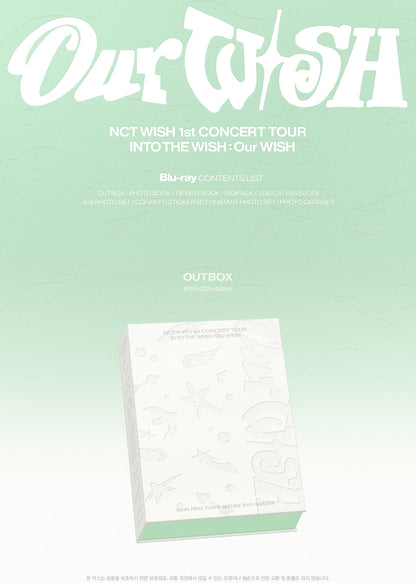 (PRE-ORDER 2026-10-07) NCT Wish - 1st CONCERT TOUR [INTO THE WISH : Our WISH](Blu-ray Version)