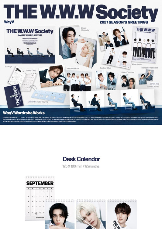(PRE-ORDER 2027-01-07) WayV - 2027 Season's Greetings (🎁POB Included - Pre-order only)