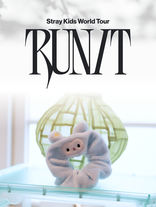 (PRE-ORDER 2026-11-16) Stray Kids - [Stray Kids World Tour <RUN IT SEOUL> Merch] TASY SCRUNChIE - RUN IT (POB Included Based on Order Amount)
