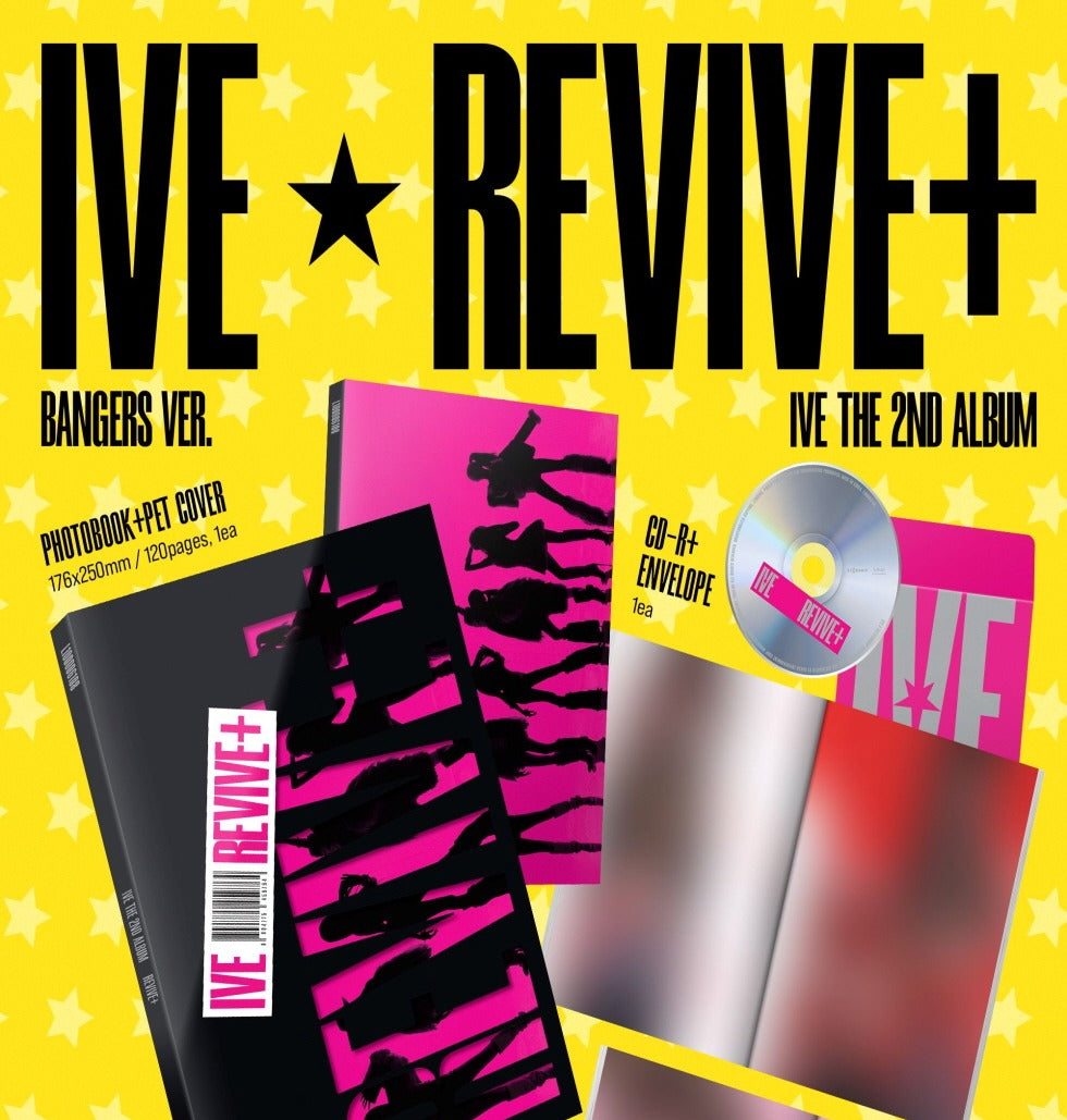 IVE - 2nd Album [REVIVE+] (2 Versions)(POB Option Available) – K-Towns