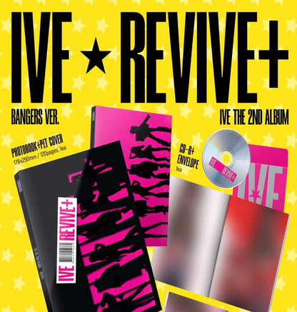 IVE - 2nd Album [REVIVE+] (2 Versions)(POB Option Available)