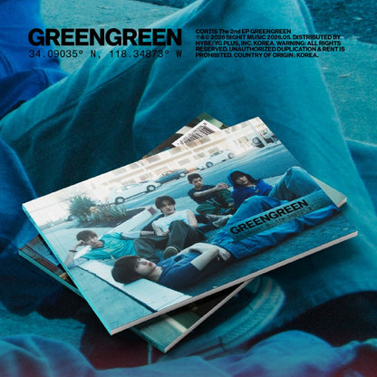 (PRE-ORDER 2026-05-04) CORTIS - The 2nd EP [GREENGREEN] Strandard Version (3 Versions) Random 1ea (Weverse Shop POB Included)