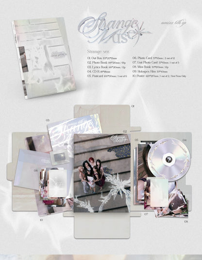 (PRE-ORDER 2026-10-19) NMIXX - 6th Mini Album [Strange Muse](2 Versions) Random 1ea (🎁POB Included - Pre-order only)