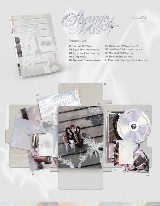 (PRE-ORDER 2026-10-19) NMIXX - 6th Mini Album [Strange Muse](2 Versions) Random 1ea (🎁POB Included - Pre-order only)