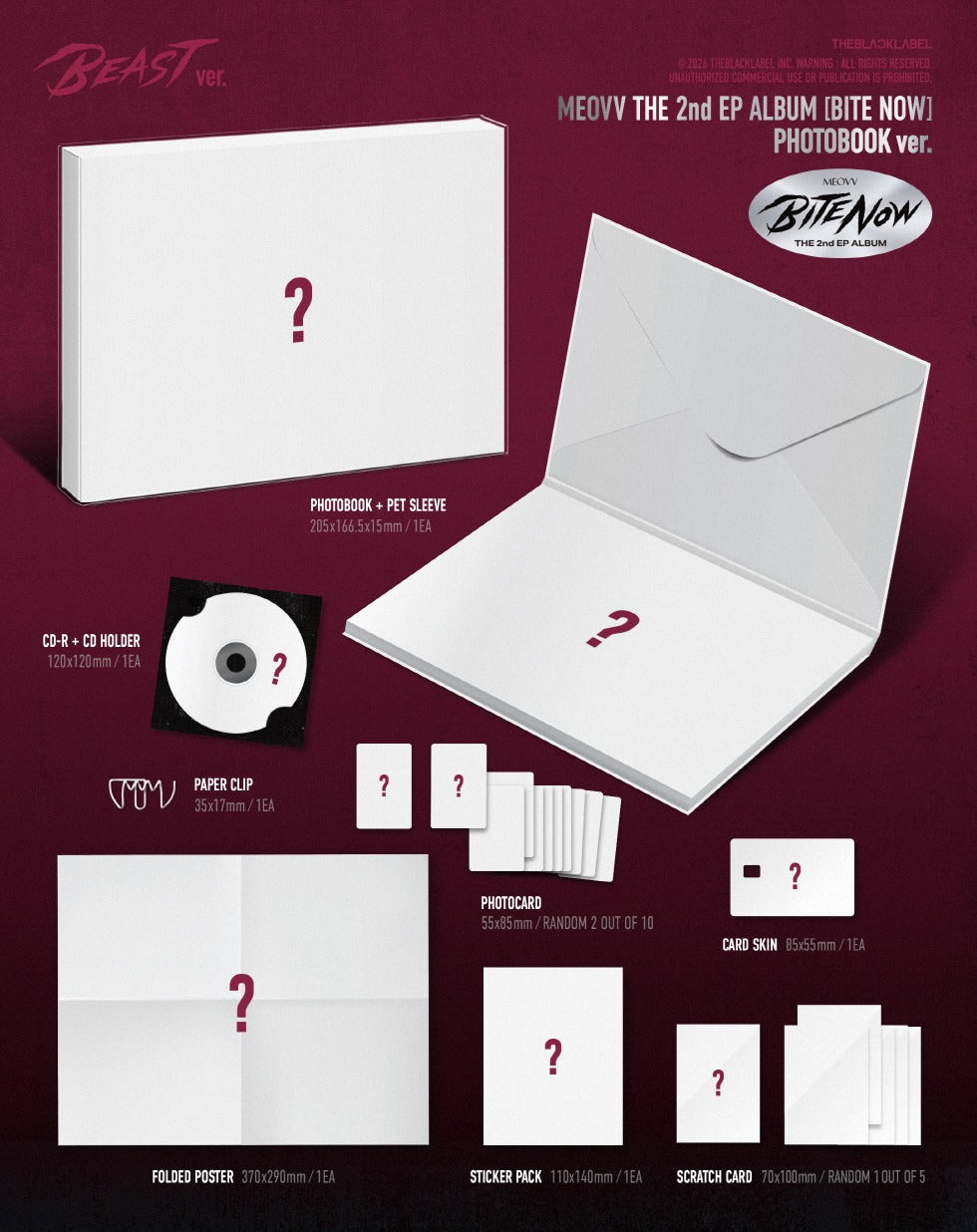 PRE-ORDER 2026-06-01) MEOVV - 2nd EP Album [BITE NOW] Photobook