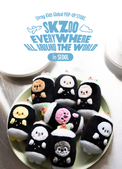 (PRE-ORDER 2026-08-15) Stray Kids - SKZOO KEYRING SEOUL Ver. [SKZOO Everywhere All Around The World](8 Versions)