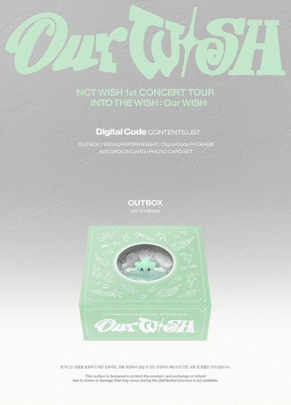 (PRE-ORDER 2026-10-23) NCT Wish - 1st CONCERT TOUR [INTO THE WISH : Our WISH](Digital Code Version)
