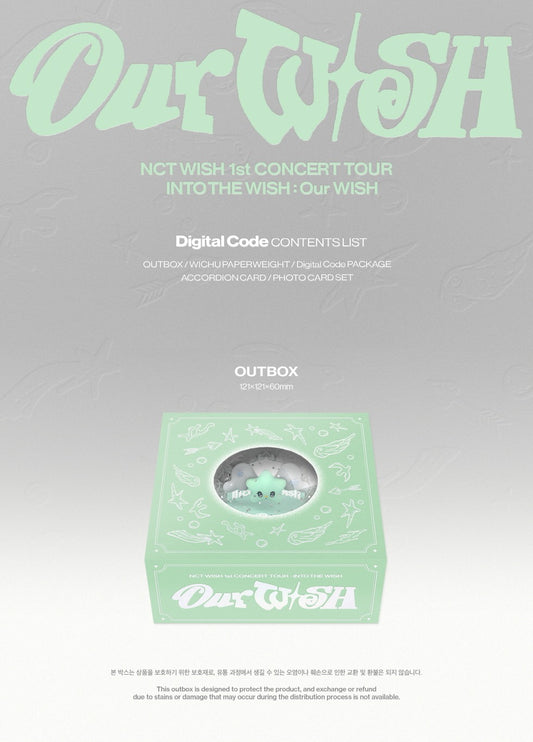 (PRE-ORDER 2026-10-23) NCT Wish - 1st CONCERT TOUR [INTO THE WISH : Our WISH](Digital Code Version)