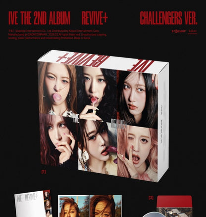 IVE - 2nd Album [REVIVE+] (2 Versions)(POB Option Available)