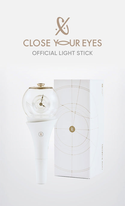 CLOSE YOUR EYES - OFFICIAL LIGHT STICK (POB Photocard included)