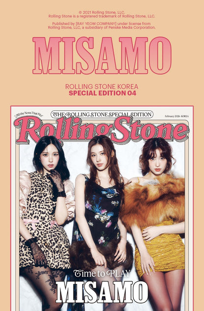 Rolling Stone Korea - Special Edition [Time to PLAY MISAMO] B Set (Magazine).