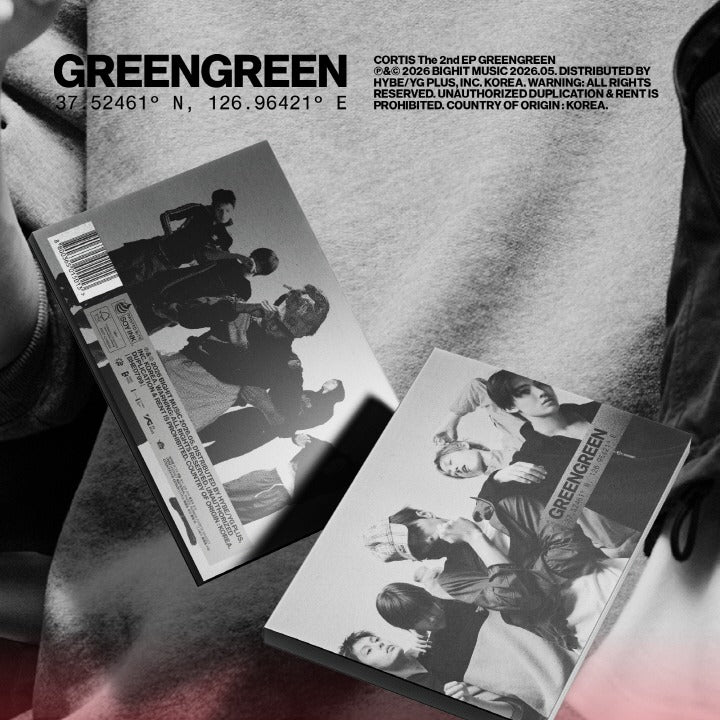 (PRE-ORDER 2026-05-04) CORTIS - The 2nd EP [GREENGREEN] Strandard Version (3 Versions) Random 1ea (Weverse Shop POB Included)