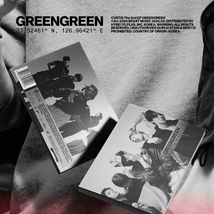 (PRE-ORDER 2026-05-04) CORTIS - The 2nd EP [GREENGREEN] Strandard Version (3 Versions) Random 1ea (Weverse Shop POB Included)
