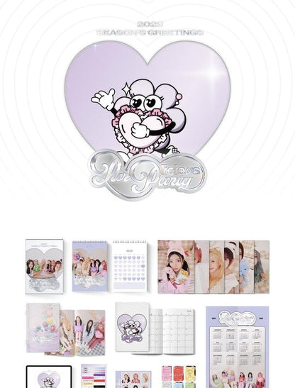 Purple Kiss - 2025 Season's Greetings_ [Purplicious Party] (POB - Photocards)(Limited Quantity).