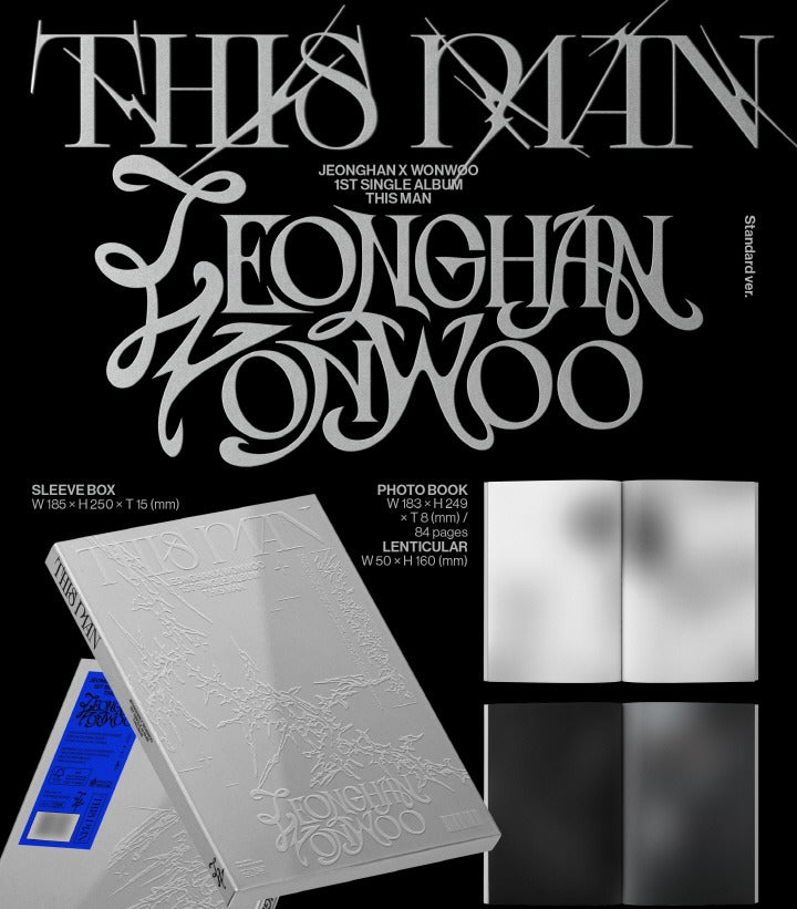 JEONGHAN X WONWOO 1st Single Album This Man Standard Version
