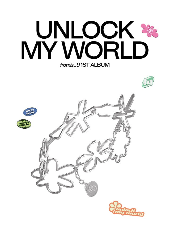 Fromis_9 (F9) - 1st Album Unlock My World KiT Version (2 Fromis_9 (F9) - 1st Album Unlock My World KiT Version (2