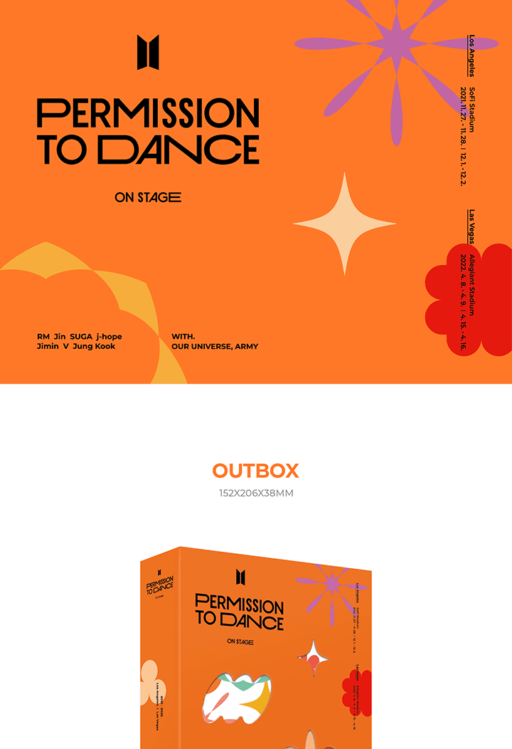 BTS - [BTS PERMISSION TO DANCE ON STAGE in THE US] Digital Code Version