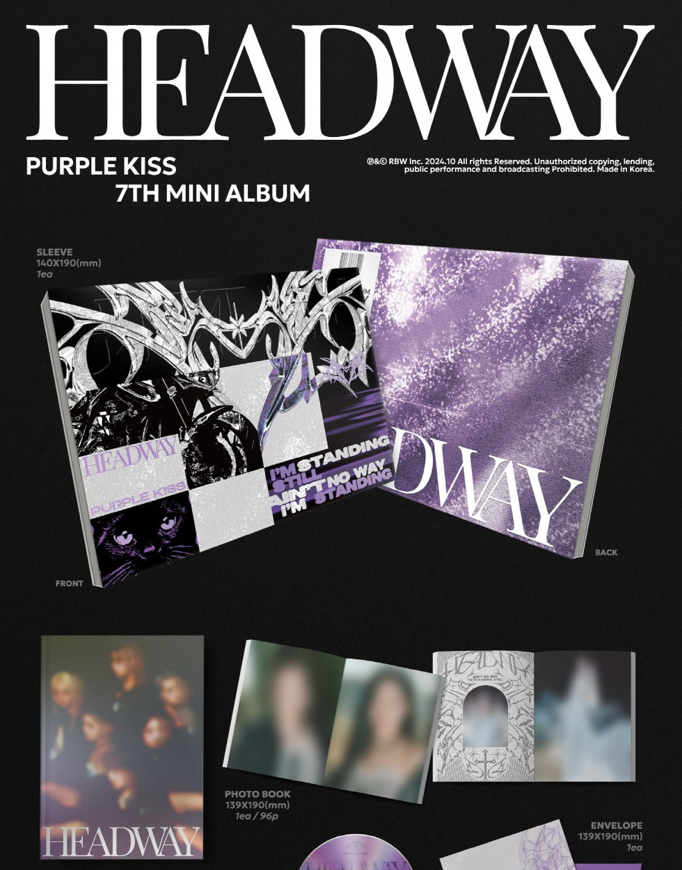 PURPLE KISS HEADWAY 特典トレカ ゴウン Nerea 🎀 on X: 