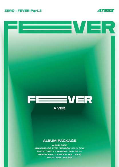 ATEEZ - ZERO : FEVER Part. 3, Platform Version (3 Versions).