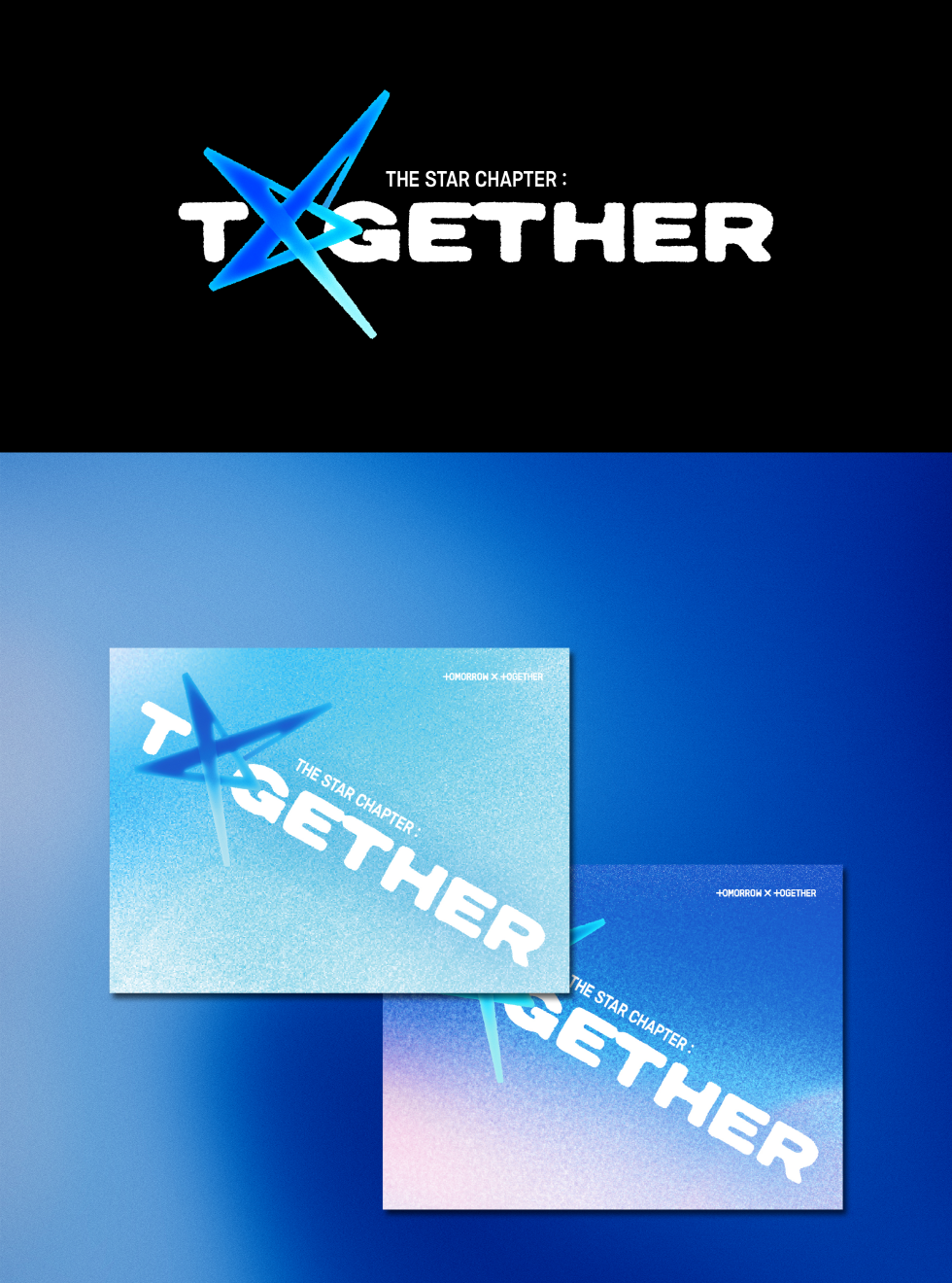 (PRE-ORDER 2025-07-21) TOMORROW X TOGETHER (TXT) - [THE STAR CHAPTER: TOGETHER] Weverse Albums Version (2 Versions) Random 1ea