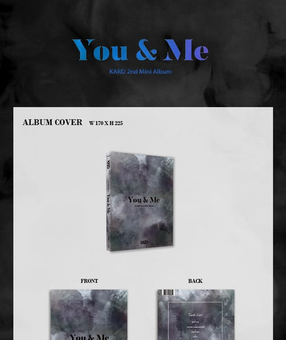 KARD 2nd Mini Album You & Me