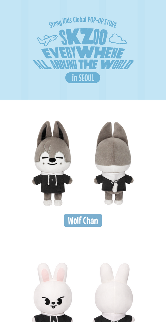 (PRE-ORDER 2026-08-15) Stray Kids - SKZOO PLUSH ORIGINAL Ver. [SKZOO Everywhere All Around The World](8 Versions)(POB Included Based on Order Amount)