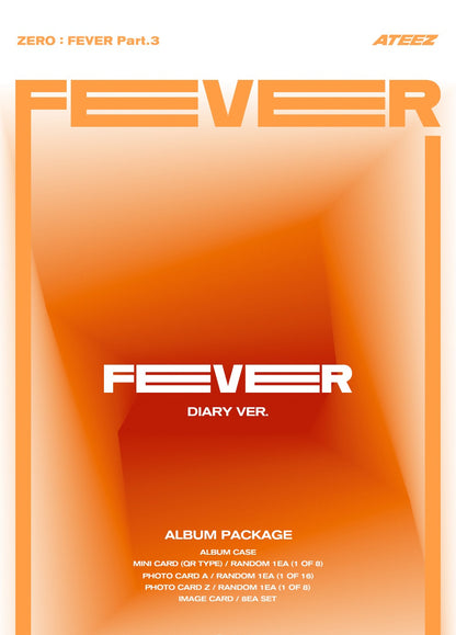 ATEEZ - ZERO : FEVER Part. 3, Platform Version (3 Versions).