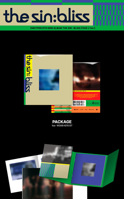 (PRE-ORDER 2026-08-21) ENHYPEN - 8th Mini Album [the sin : bliss] Standard Version (4 Versions) Random 1ea (POB Included - pre-order only)