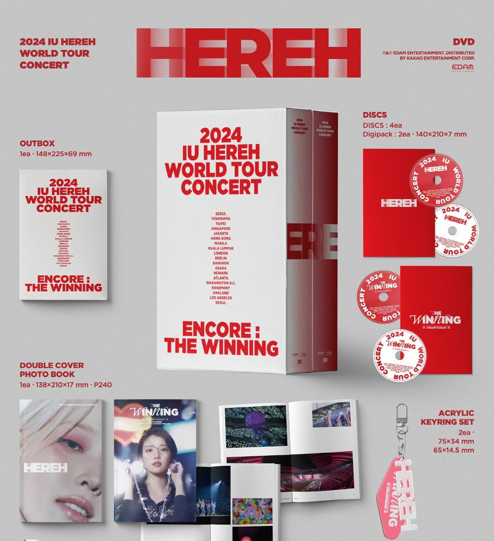 IU - 2024 IU [HEREH] World Tour Concert (3 Versions). – K-Towns