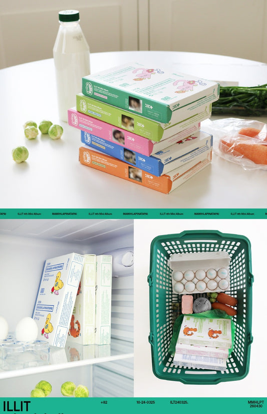 (PRE-ORDER 2026-04-30) ILLIT - 4th Mini Album [MAMIHLAPINATAPAI] PAW PAW Version (5 Versions) Random 1ea (POB Included - Pre-order only)