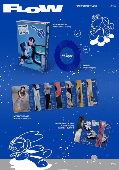 Onew (SHINee) 3rd Mini Album Flow Nemo Version (3 Versions).