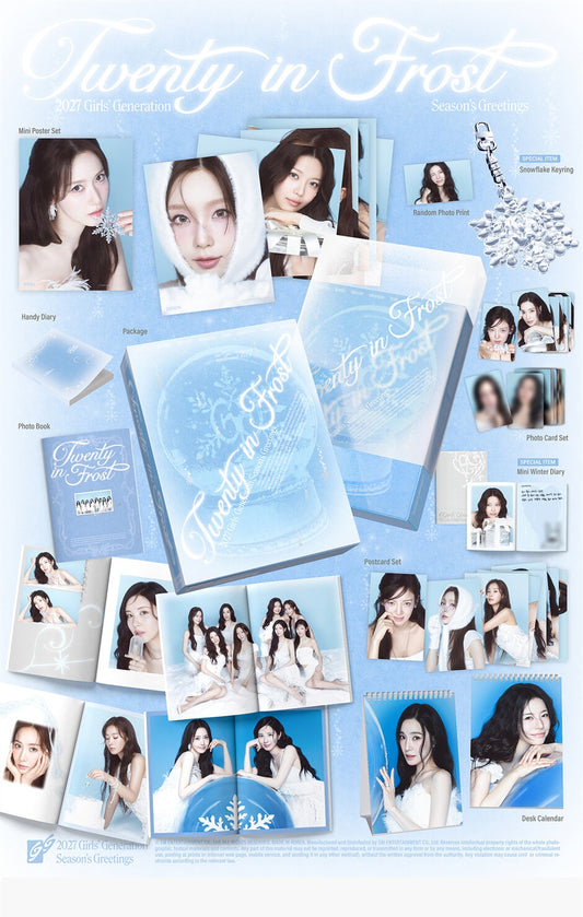 (PRE-ORDER 2027-01-07) Girls’ Generation - 2027 Season's Greetings (🎁POB Included - Pre-order only)