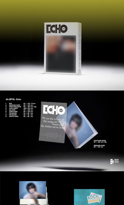 JIN (BTS) - 2nd Mini Album [Echo] Weverse Albums Version.