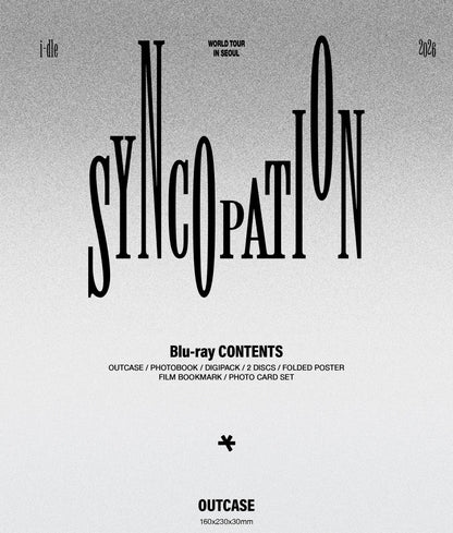 (PRE-ORDER 2026-11-23) i-dle - 2026 i-dle WORLD TOUR [Syncopation] IN SEOUL Blu-ray